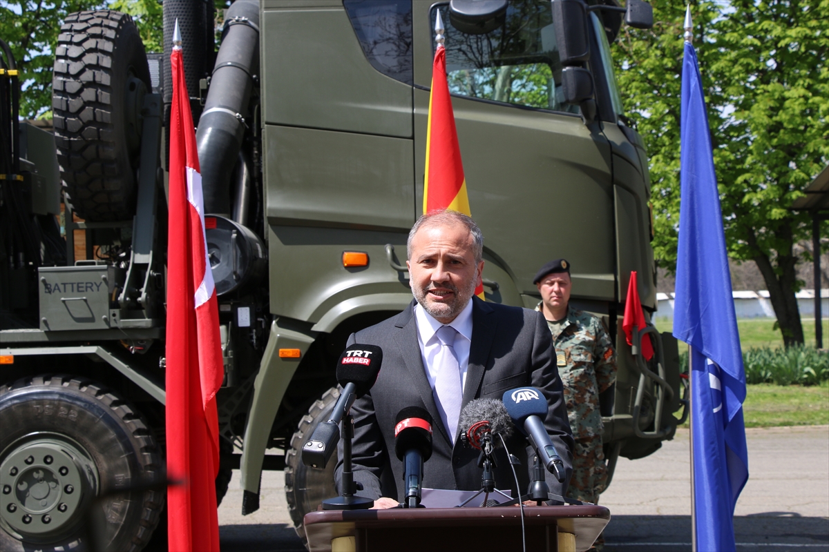 La Turquie a fait le don de porte-chars à l’armée de Macédoine du Nord.